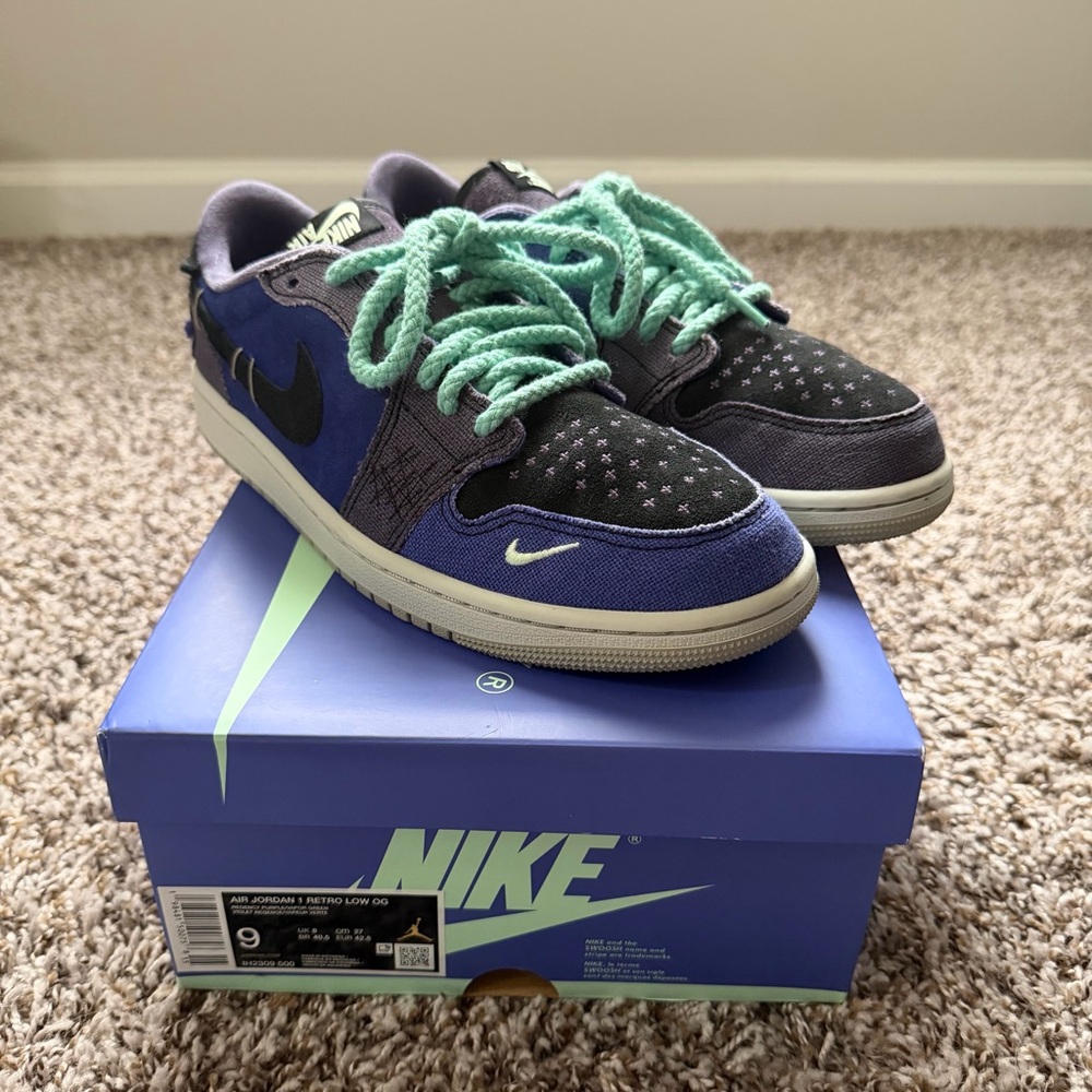 Nike Jordan 1 Low OG Zion Williams Voodoo Alternate Size 9